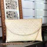 HANDBAGS -Woven Clutch