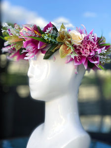 FLOWER CROWN -55cm
