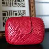 HANDBAGS -Woven Clutch