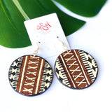 EARRINGS -Fijian designed