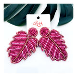 EARRINGS -Beaded style