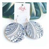 EARRINGS -Wooden style