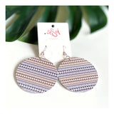 EARRINGS -Wooden style