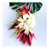 Hair clip -FRANGIPANI