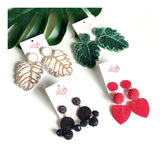 EARRINGS -Beaded style