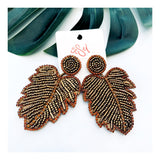 EARRINGS -Beaded style