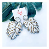 EARRINGS -Beaded style