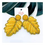 EARRINGS -Beaded style