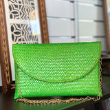 HANDBAGS -Woven Clutch