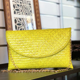 HANDBAGS -Woven Clutch